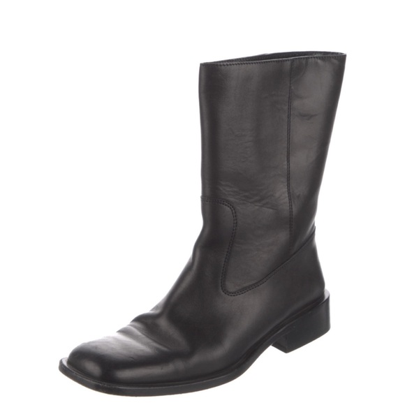 GUCCI LEATHER BOOTS - Picture 2 of 10